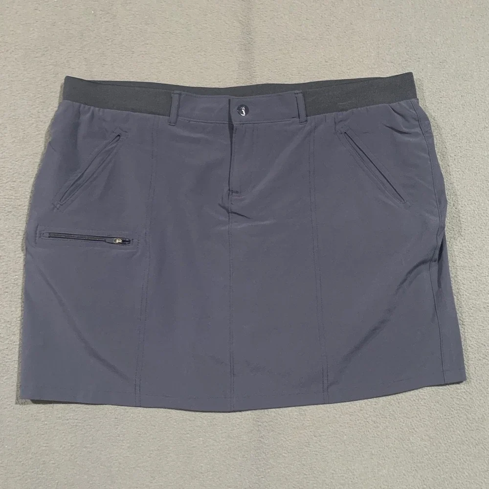 Lee Active Performance‎ Skort Womens 16W Stretch Hiking Golf Athletic Tennis